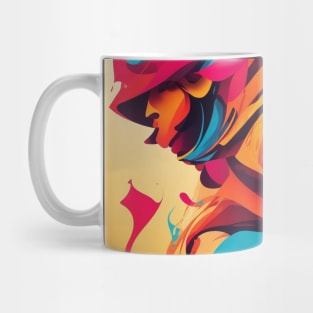 Fluid Forms - Unleashing Creative Energy in Abstraction Mug